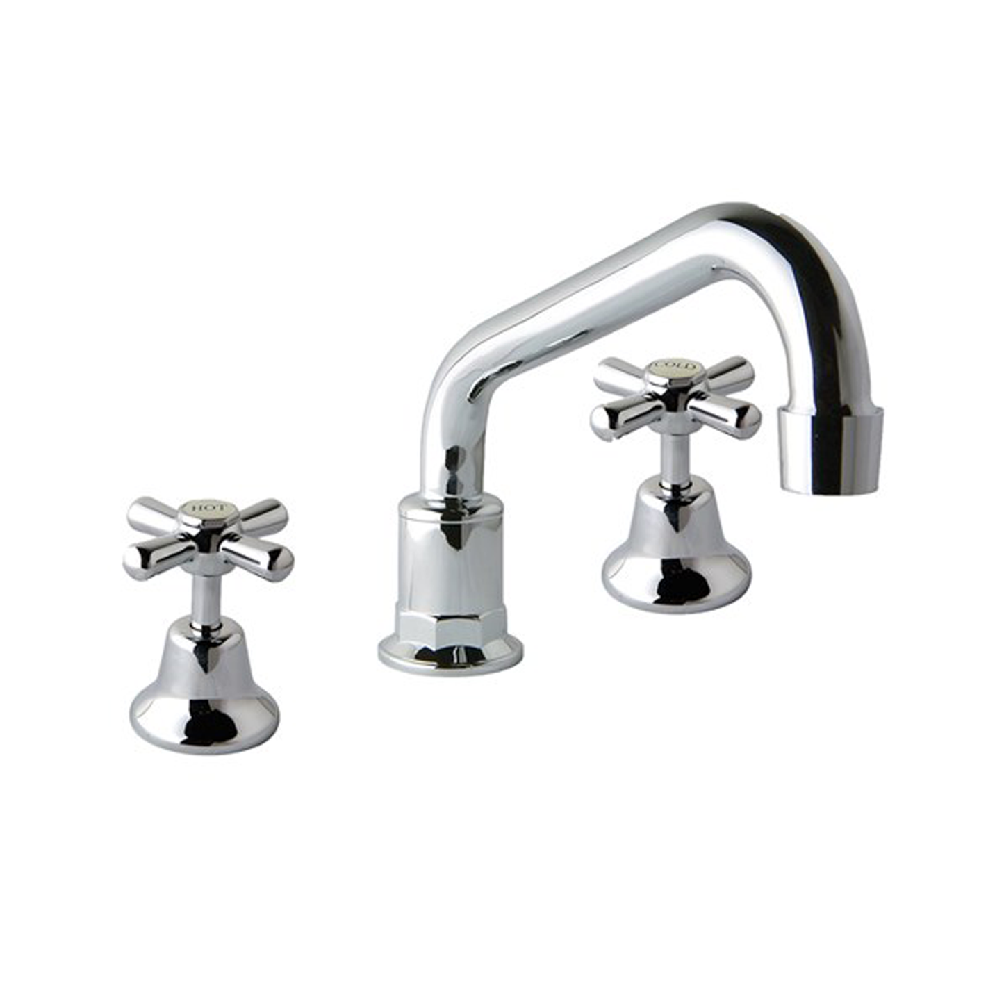 Kitchen Set with 180mm CP Swivel Tube Hob Spout